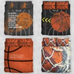 basketball court bed set | basketball court comforter