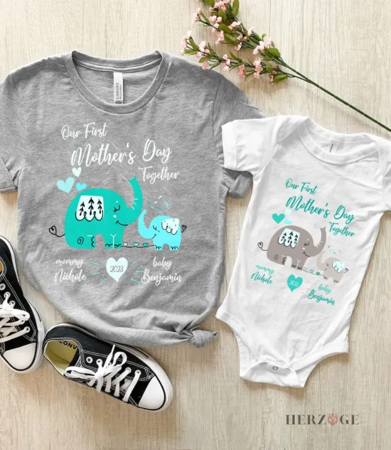 first mother's day matching outfits | our first mothers day matching shirts | first mothers day outfit | first mothers day matching shirts | first mothers day onesies