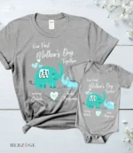first mother's day matching outfits | our first mothers day matching shirts | first mothers day outfit | first mothers day matching shirts | first mothers day onesies
