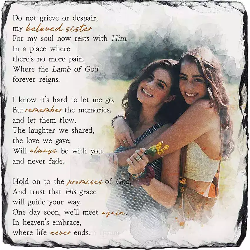personalized memorial stone | personalized memorial stone with photo | personalized memorial stones for loved ones | lost a loved one gift | gifts for someone who lost a loved one | gift for a loved one that lost someone | a gift for someone who lost a loved one