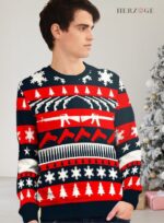 gun christmas sweater | gun ugly christmas sweater | gun ugly sweater | ugly gun Christmas sweater