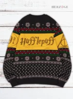 Hufflepuff Christmas sweater | Hufflepuff ugly sweater | Hufflepuff ugly Christmas sweater | Hufflepuff quidditch sweater
