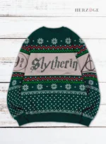 Slytherin christmas sweater | Slytherin ugly sweater | Slytherin ugly christmas sweater | Slytherin quidditch sweater