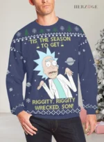 rick and morty Christmas sweater | rick and morty ugly christmas sweater | rick and morty ugly sweater