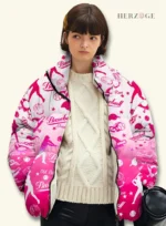 baseball puffer jacket | baseball winter jacket | baseball jacket outfit | baseball themed gift ideas | puffy baseball jacket