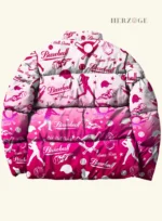 baseball puffer jacket | baseball winter jacket | baseball jacket outfit | baseball themed gift ideas | puffy baseball jacket