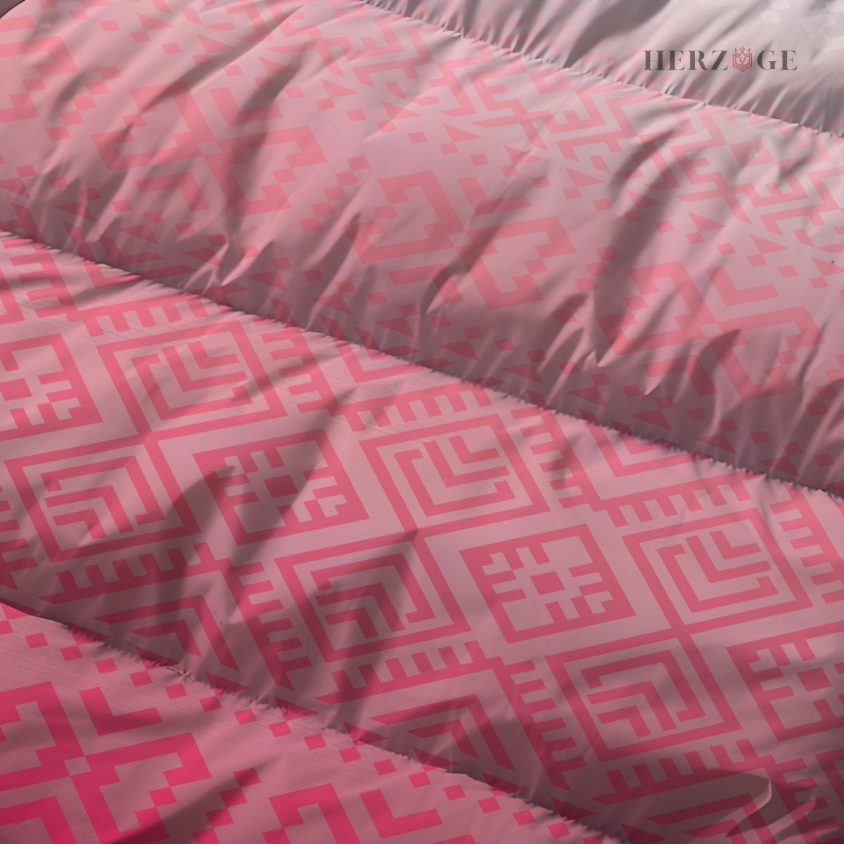 Aztec Puffer Jacket | Pink Aztec Jacket | pink aztec coat | aztec jacket pink | aztec jacket pink | pink and white aztec coat | pink and grey aztec jacket | aztec print ski jacket