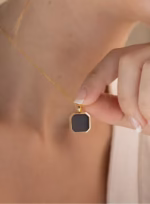 photo necklace for her | memorial necklace picture | memorial necklace with picture | heated hearts
