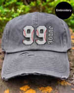 Personalized Baseball Hat – Custom Name & Jersey Number