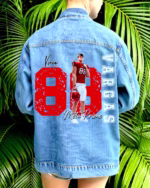 Personalized Sports Jeans Jacket – Your Player, Your Pride