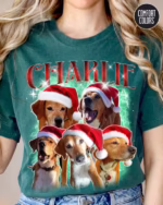 Personalized Christmas Bootleg Pet Shirt