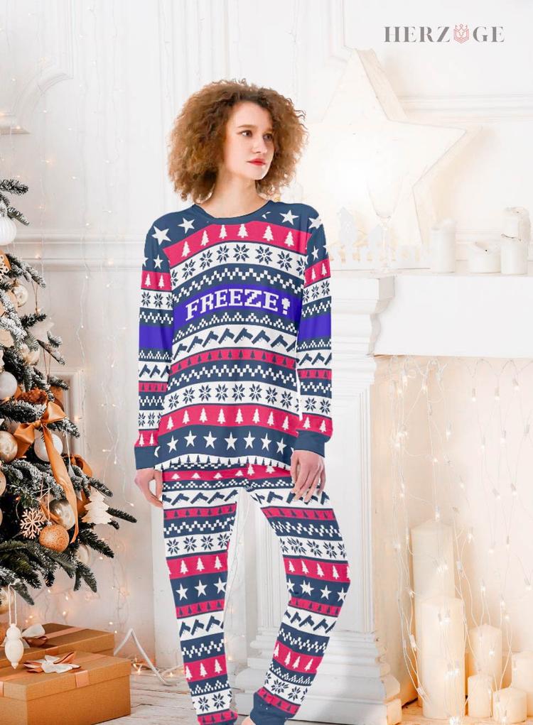 police christmas pajamas | police christmas gifts | thin blue line christmas | police pajamas for adults | police pajamas 5t