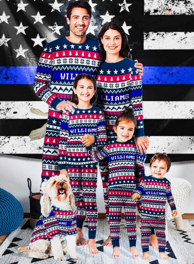 Police Christmas Pajamas