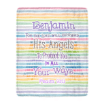 Personalized Scripture Baby Blanket 30"x40"
