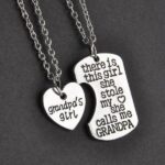 Grandpa Granddaughter Necklace