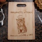 Cat Cutting Board