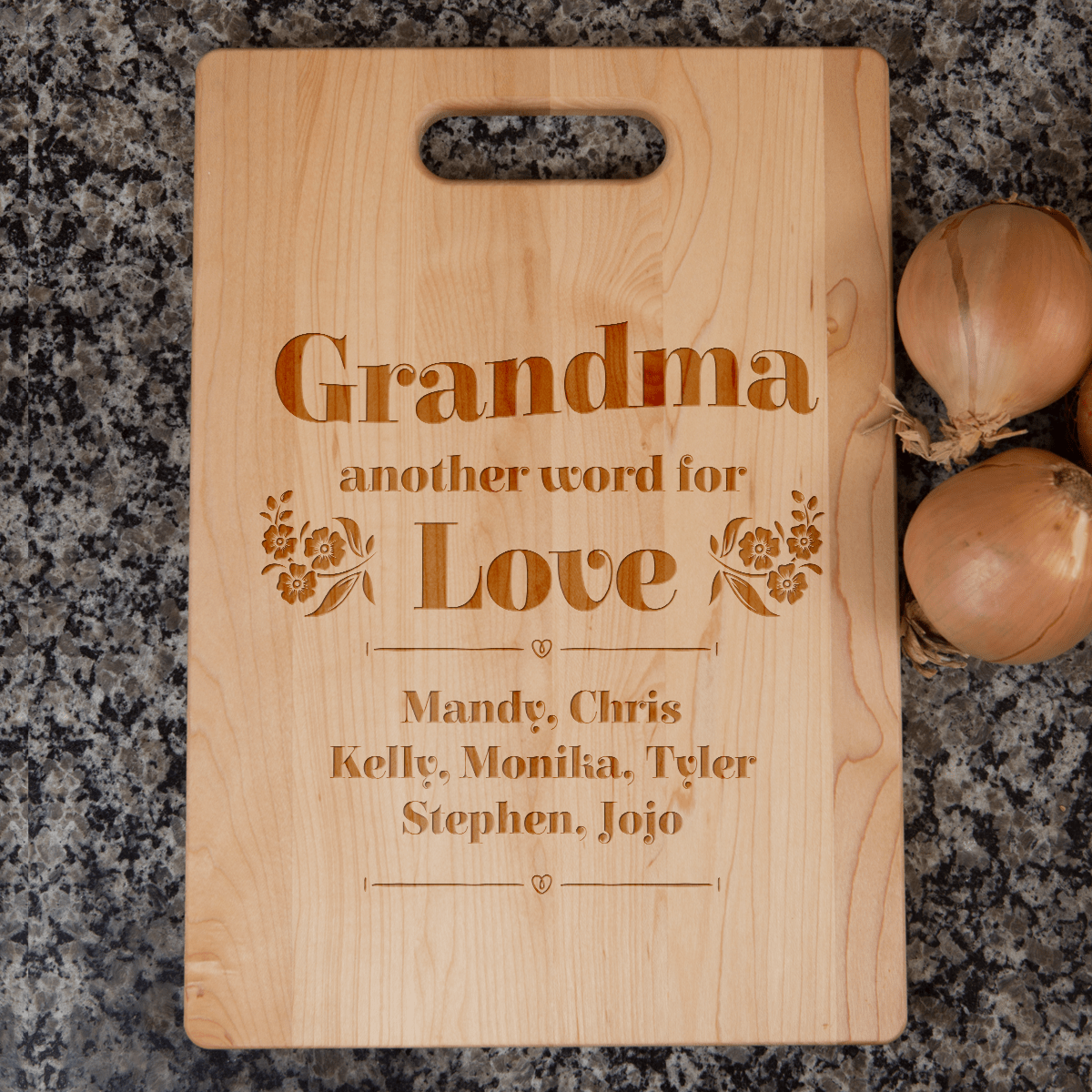 Another Word For Love Cutting Board