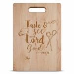 Bible Verse Cutting Board | Taste and See