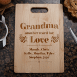 Another Word For Love Cutting Board