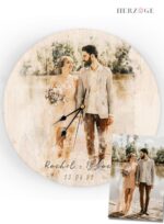 Personalized Wedding Clock Gift | TimelessLove®
