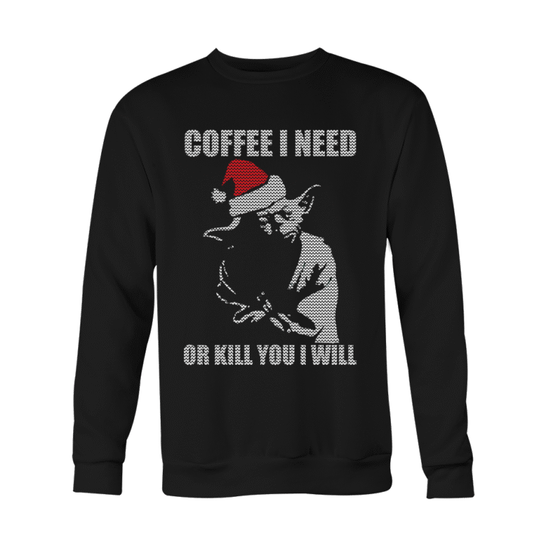 STAR WARS YODA UGLY CHRISTMAS SWEATER