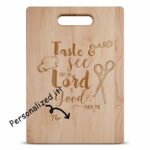 Bible Verse Cutting Board | Taste and See