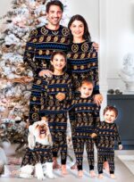 Steelers Christmas Pajamas for Family