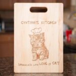 Cat Cutting Board