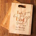 Bible Verse Cutting Board | Taste and See