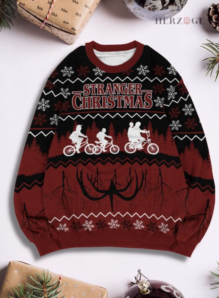 Stranger Things Christmas Sweater