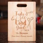 Bible Verse Cutting Board | Taste and See