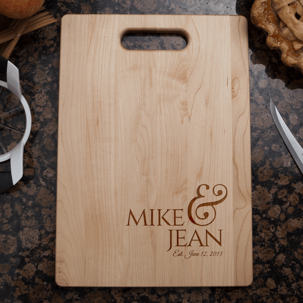 anniversary cutting board | wedding cutting board