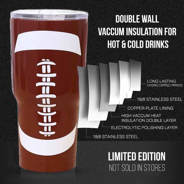 Football Tumblers | Football Water Bottles